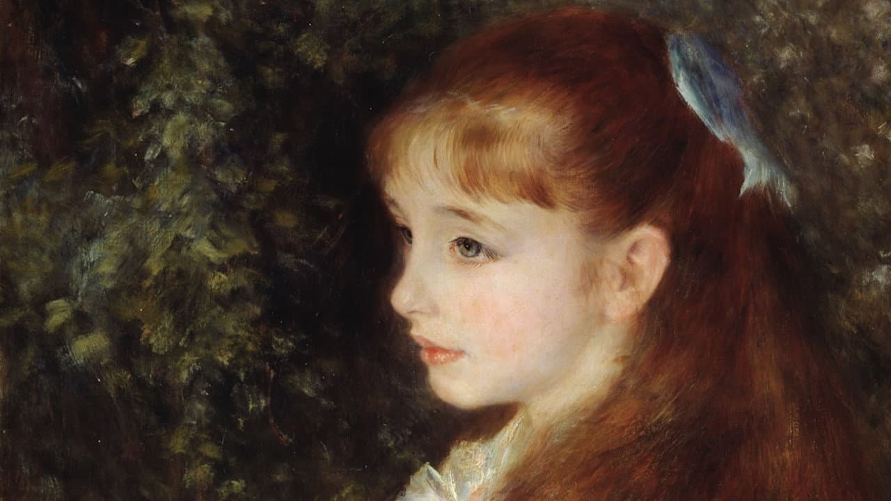 Renoir and the Girl with a Blue Ribbon