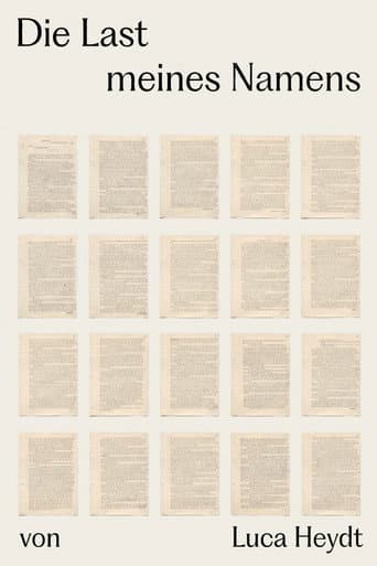 The Weight Of My Name