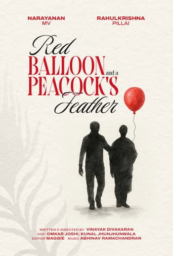 Red Balloon and a Peacock's Feather