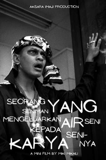 Seorang Seniman yang Mengeluarkan Air Seni Kepada Karya Seni-nya