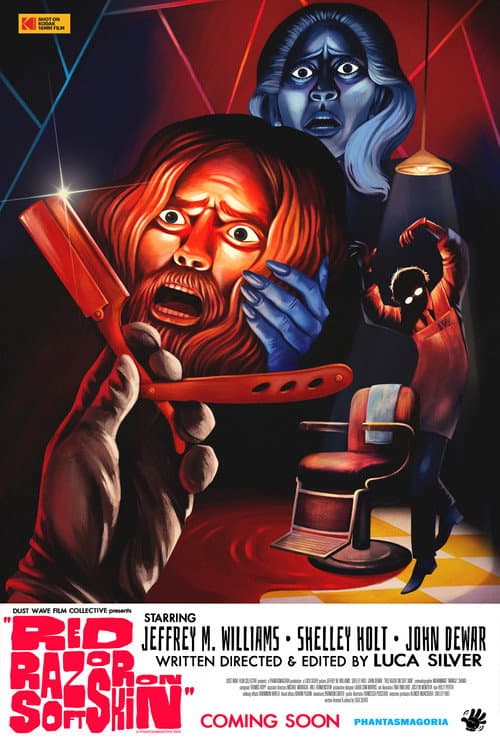 Red Razor On Soft Skin