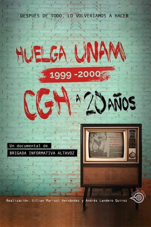 Huelga UNAM 1999 - 2000: CGH a 20 Años