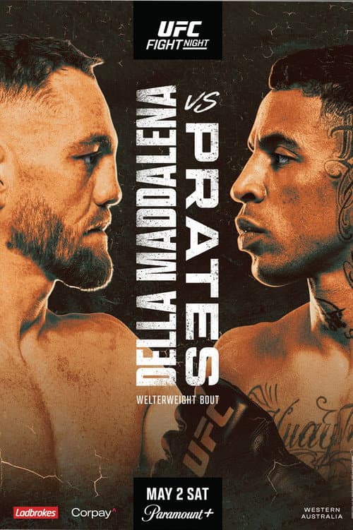 UFC Fight Night 275: Della Maddalena vs. Prates